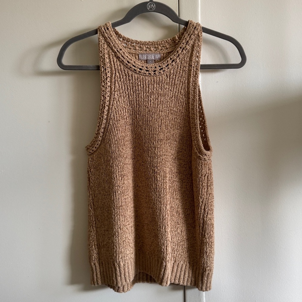 J. Crew Crochet Knit Tank